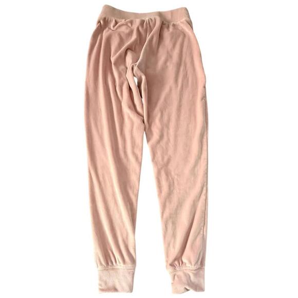Cynthia Rowley Pink Velour Joggers - Size XS - Picture 2 of 5